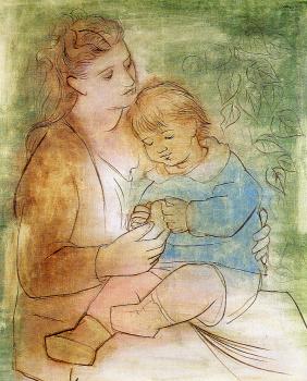 巴勃羅 畢加索 母親和孩子